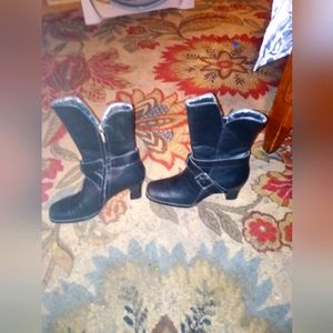 Ankle High Black Boots